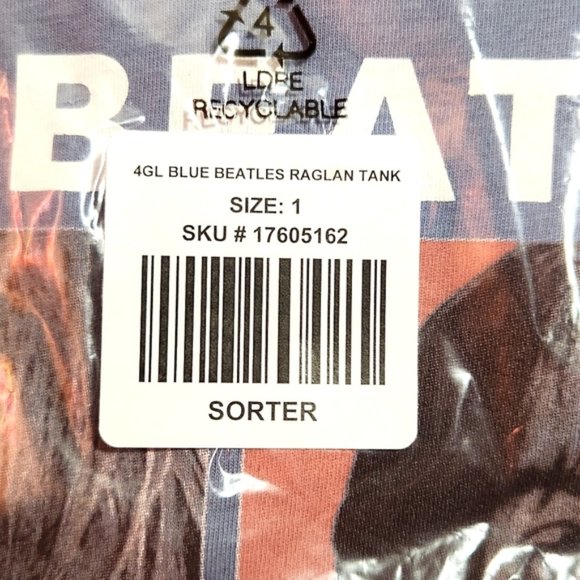 ❤️NWT VINTAGE TORRID TANK - THE BEATLES JOHN LENNON LET IT BE - CONCERT BAND TEE - Picture 8 of 10